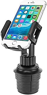 Cellet Car Cup Holder Mount, Adjustable Smart Phone Cradle for iPhone 11 Pro XR XS Max X 8 Plus 7 SE Samsung Note 10 + 9 Galaxy S20+ Ultra S10+ S9 A71 A51 A21 A11LG Stylo 6 V60 Moto z4 edge+ e6 (PH600)