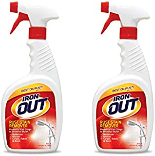 Iron OUT Rust Stain Remover Spray, 24 fl oz, 2 Bottles, 2 Pack