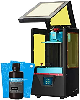 ANYCUBIC Photon S 3D Printer, UV LCD Resin Printer with Dual Z-axis Linear Rail and Upgraded UV Module & Print Quietly and Off-line Printing, Build Size 4.53