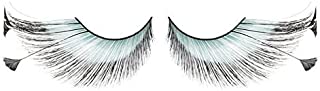 Zinkcolor Mint Blue Feather False Eyelashes F151 Dance Halloween Costume