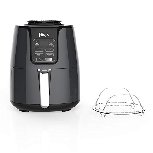 Ninja AF101 Air Fryer that Cooks, Crisps and Dehydrates, with 4 Quart Capacity, Black/gray