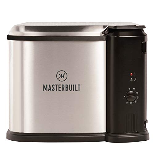 Masterbuilt MB20012420 Electric Fryer Boiler, Steamer, XL, Silver