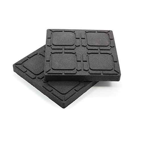 Camco 44600 Universal Flex Pads for Leveling Blocks, 8.5 x 8.5