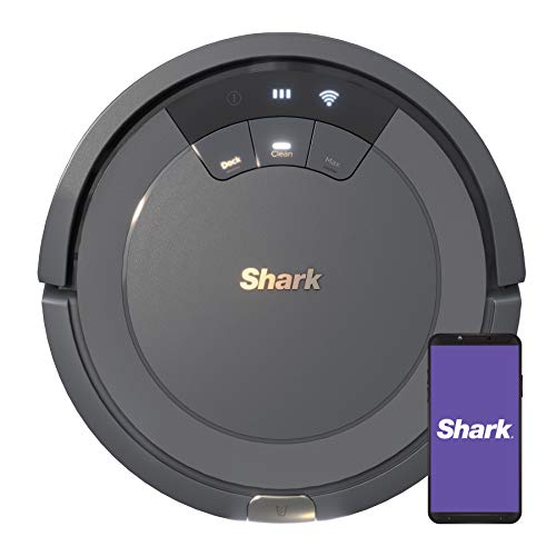 Shark ION Robot Vacuum AV753, Wi Fi Connected, 120min Runtime, Works with Alexa, Multi Surface Cleaning