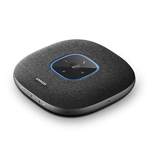 Anker PowerConf S3 Bluetooth Speakerphone with 6 Mics, Enhanced Voice Pickup, 24H Call Time, App Control, Bluetooth 5, USB C, Conference Speaker Compatible with Leading Platforms, Home Office