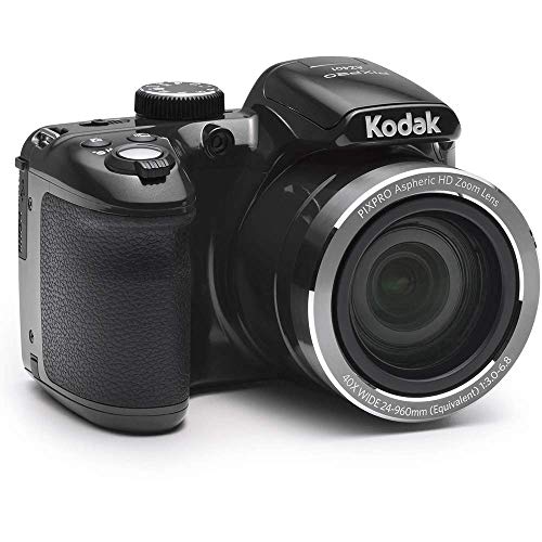 Kodak PIXPRO Astro Zoom AZ401-BK 16MP Digital Camera with 40X Optical Zoom and 3