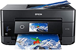 Epson Expression Premium XP-7100 Wireless Color Photo Printer with ADF, Scanner and Copier, Black