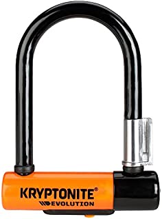 Kryptonite Evolution Mini-5 13mm U-Lock Bicycle Lock with FlexFrame-U Bracket