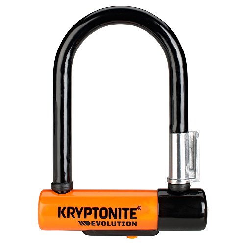 Kryptonite Evolution Mini-5 13mm U-Lock Bicycle Lock with FlexFrame-U Bracket