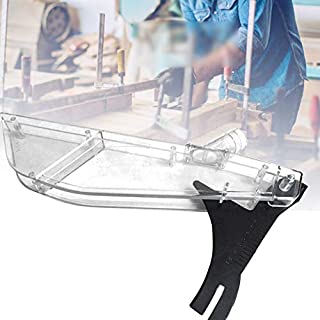 BEYST Stand Table Saw Protective Cover, Anti Dust Case Clear Plastic Guard w/Dispensing Knife Universal for 7-12 Inch Table Saw & Other Saws Woodworking Safety Shell