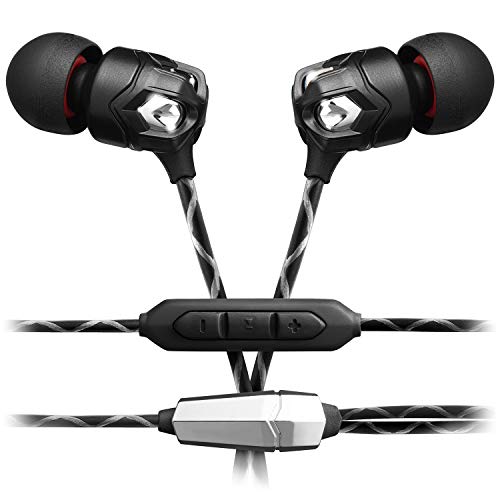 V-MODA Zn In-Ear Modern Audiophile Headphones with microphone - 3 Button