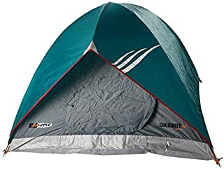 NTK Cherokee GT 3 to 4 Person 7 by 7 Foot Sport Camping Dome Tent 100% Waterproof 2500mm