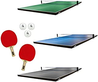 Martin Kilpatrick Ping Pong Table for Billiard Table | Conversion Table Tennis Game Table | Table Tennis Table with Ping Pong Paddle Set | Conversion Top for Pool Table Games | Ping Pong Table Top