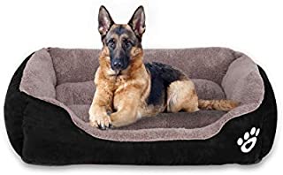 Utotol Dog Beds for Medium Dogs, Washable Pet Sofa Bed Firm Cotton Breathable Soft Couch for Small Puppies Cats Sleeping Orthopedic Beds