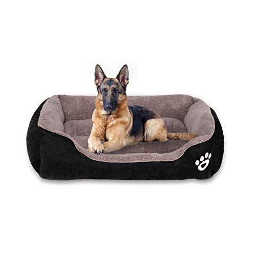 Utotol Dog Beds for Medium Dogs, Washable Pet Sofa Bed Firm Cotton Breathable Soft Couch for Small Puppies Cats Sleeping Orthopedic Beds