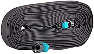 Rocky Mountain Goods Soaker Hose Flat - Heavy Duty Double Layer Design - Saves 70% Water - Consistent Drip Throughout Hose - Leakproof Guarantee - Garden/Vegetable Safe (1, 50 FT)