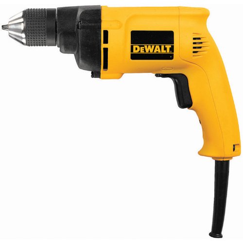 DEWALT Corded Drill, 6.7-Amp, 3/8-Inch, 0-1200 rpm, Variable Speed Reversible (DW222)