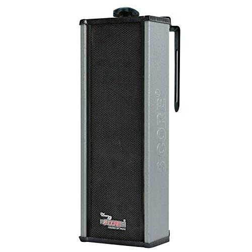 5Core Weatherproof Outdoor/Indoor Steel Wall Speaker Rugged Easy Wall Mount 15T (Grey)