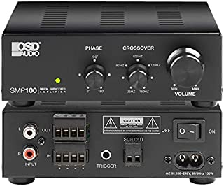 OSD SMP100 Subwoofer Amplifier 100W Class D Digital Subwoofer Amplifier Rated 100W Max