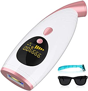 At Home Laser Hair Removal for Women and Men Upgraded to 999,900 Flashes - IPL Permanent Hair Removal Painless Hair Remover Device for Whole Body