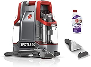 Hoover Spotless Portable Carpet & Upholstery Spot Cleaner, FH11300PC, Red