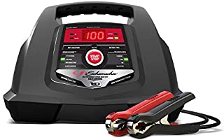 Schumacher SC1281 100 Amp 30 Amp 6V/12V Fully Automatic Smart Battery Charger 100A Engine Starter and 30A Boost Maintainer and Auto Desulfator Advanced Diagnostic Testing