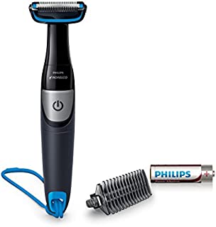 Philips Norelco Bodygroom Series 1100, BG1026/60, Showerproof Body Hair Trimmer and Groomer for Men