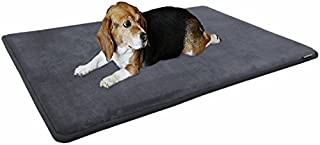 Dogbed4less Premium Extra Large Gel-Infused Memory Foam Dog Bed Mat Pillow Topper, Fit XL 48