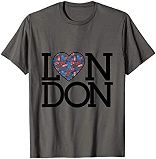 London Heart (Trendy British / UK Symbols - I heart London) T-Shirt