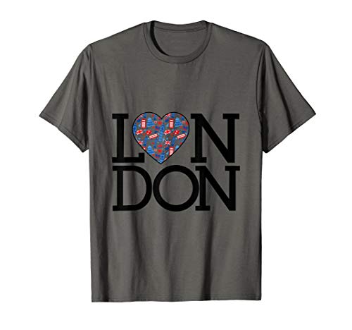 London Heart (Trendy British / UK Symbols - I heart London) T-Shirt