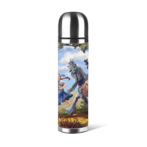 GSCUPS-X An-ime Won-derful Wizard Of Oz Stainless Steel Water Bottle - With Double Wall Vacuum Insulated Proof Sport Design,Car Portable Travel Tea Coffee Thermoses Cup (Leakproof 17 Oz)