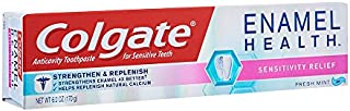 Colgate Enamel Health Toothpaste, Sensitivity Relief, Fresh Mint Gel, 6.0 oz