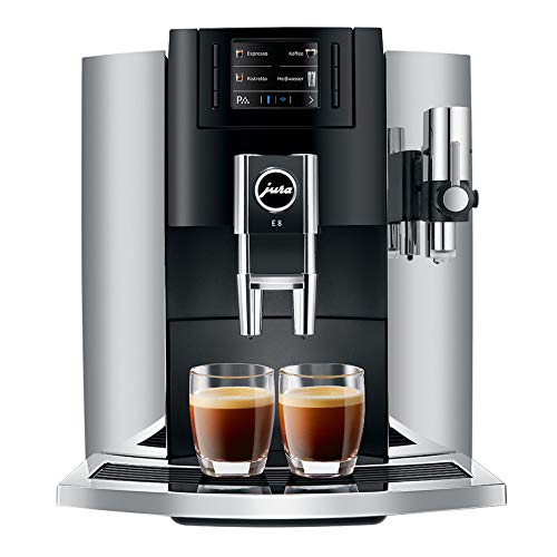 Jura E8 Automatic Coffee Machines 15271, Chrome