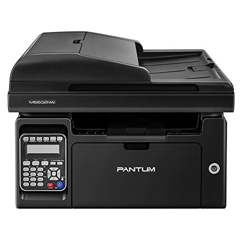 All in One Laser Wireless Printer, Duplex Printing, Copy Scan Convenient, Auto Document Feeder & Fax Mobile Printing Pantum M6602NW