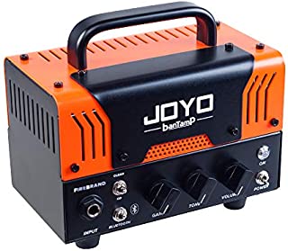 JOYO FireBrand (FIREBALL) BanTamp Series Mini Amp Head 20 Watt Preamp 2 Channel Hybrid Tube Guitar Amplifier with Bluetooth