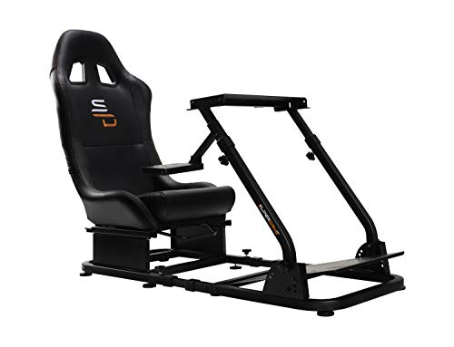 Superdrive - Bucket simulation seat with support for steering wheel, gear lever and pedals - Driving Cockpit SD700 for PS4, Xbox One and PC