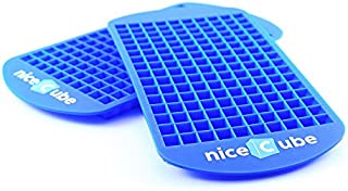 niceCube Mini Ice Cube Trays - Great for Small Crushed Ice - Silicone Ice Tray Molds, 2 Pack