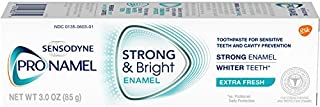 Sensodyne Pronamel Strong and Bright Enamel Toothpaste for Sensitive Teeth, to Reharden and Strengthen Enamel, Extra Fresh - 3 Ounces