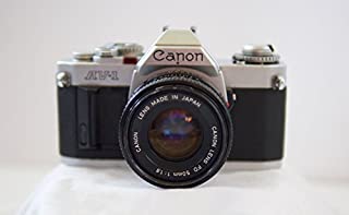 Canon AV-1 35mm SLR Camera with Canon FD 50mm 1:1.8 Lens