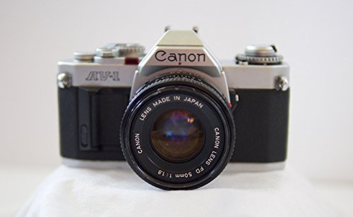 Canon AV-1 35mm SLR Camera with Canon FD 50mm 1:1.8 Lens