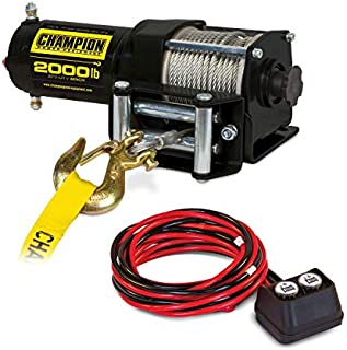 Champion Power Equipment-12003 ATV/UTV Winch Kit, 2000-lb.