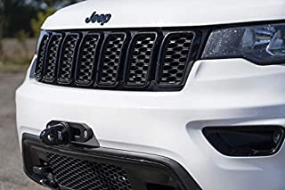 Rough Country Hidden Winch Mounting Plate (fits) 2014-2019 Jeep Grand Cherokee WK2 | OE Bumper Winch Mount Kit | 10602