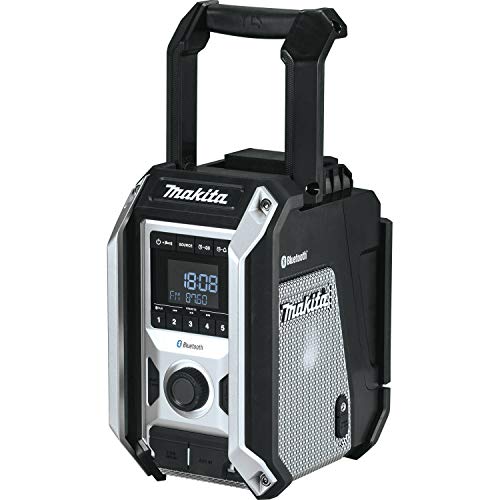 Makita XRM09B 18V LXT / 12V max CXT Lithium-Ion Cordless Bluetooth Job Site Radio, Tool Only, black