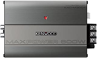 Kenwood KAC-M3001 600W Class D Monoblock Compact Digital Car/ATV/Marine Certified Amplifier