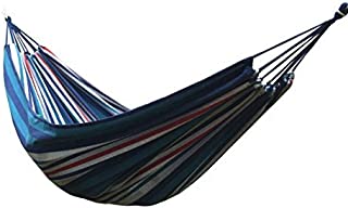 HONIISH Outdoor Leisure Double 2 Person Canvas Hammocks 450lbs Ultralight Camping Hammock