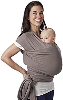 Boba Baby Wrap Carrier - Original Child and Newborn Sling (Grey)