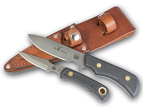 Knives Of Alaska Trekker Series Elk Hunter/Cub Bear Combo - Black SureGrip