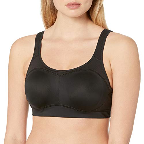 Champion Women's Distance Underwire 2.0 Sports Bra, Black, 34/36D/DD