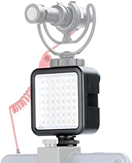 Ulanzi Ultra Bright LED Video Light - LED 49 Dimmable High Power Panel Video Light for DJI Ronin S SC OSMO Mobile 3 2 Zhiyun WEEBILL Smooth 4 Gimbal for Canon Nikon Sony Digital DSLR Cameras