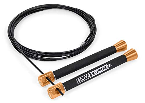 Elite Surge® 3.0 - Speed Jump Rope for Double Unders Cross Training - 3/32